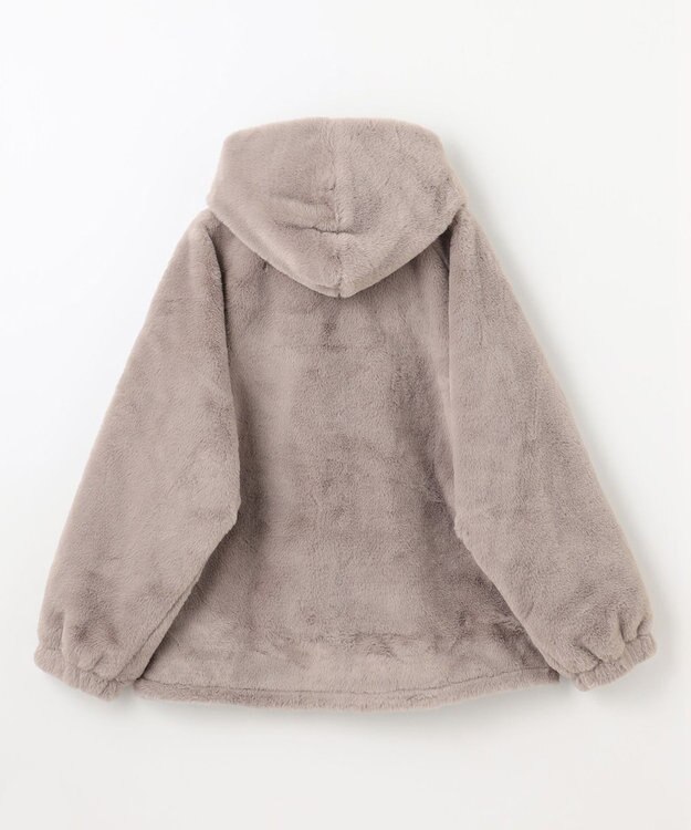 ANY 【手洗い可】ファーブルゾン グレージュ