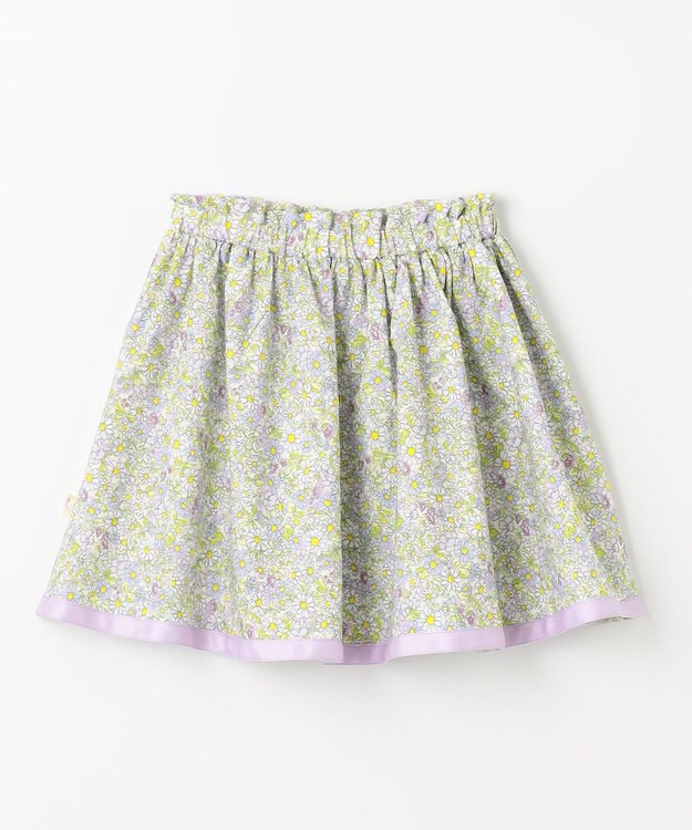 組曲 KIDS 【150-160㎝】マーガレットガーデン スカート ラベンダー系5