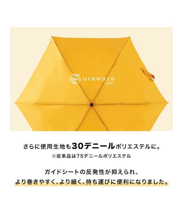 MOONBAT urawaza slim(ウラワザ スリム) 3秒でたためる傘 自動開閉傘 55cm UV ブラック