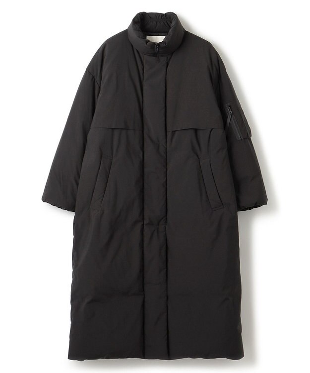 uncrave 【撥水・洗濯機洗い可】プルーフ ダウン ロングコート（uncrave WHITE） ブラック