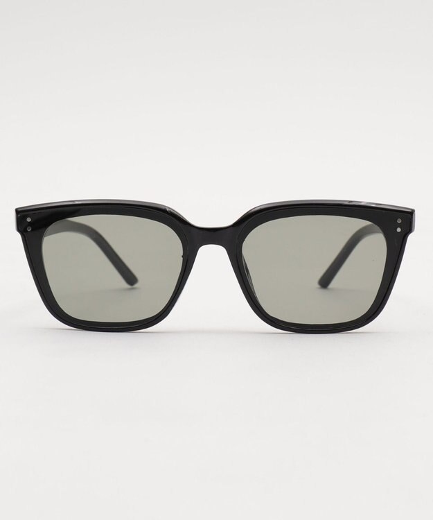 WEGO 【ユニセックス着用ITEM】フラットカラーレンズウェリントン ブラックその他