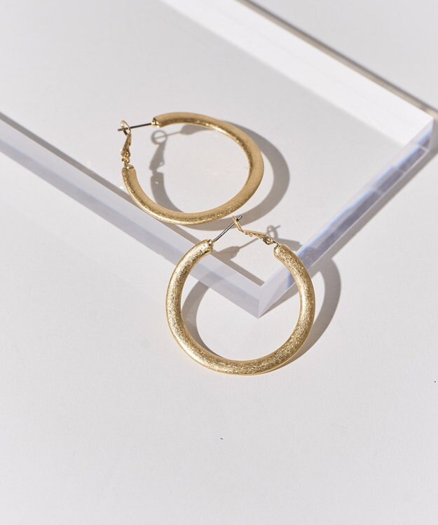 AMERICAN HOLIC マットフープピアス Gold