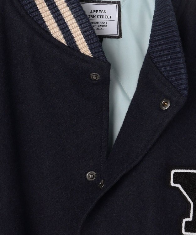 J.PRESS YORK STREET 【UNISEX】スタジアム ジャケット ネイビー系