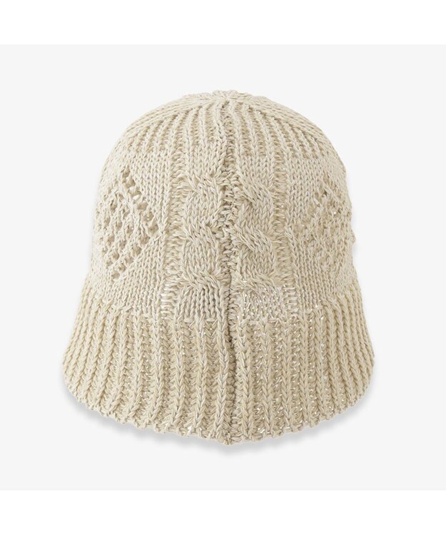 林八百吉商店 moz  ニットハット ライトベージュ