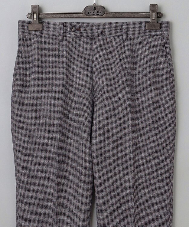 GOTAIRIKU 【CANONICO/カノニコ】 ヴィンテージ サキソニー3ピーススーツ （ブラウンミックス） ダークブラウン系8