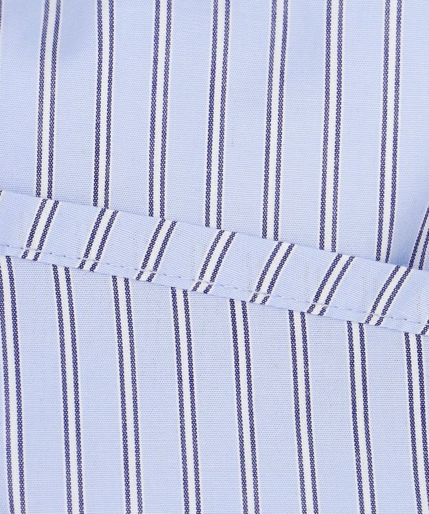 組曲 KIDS 【150-160㎝】サマーストライプ ワンピース サックスブルー系1