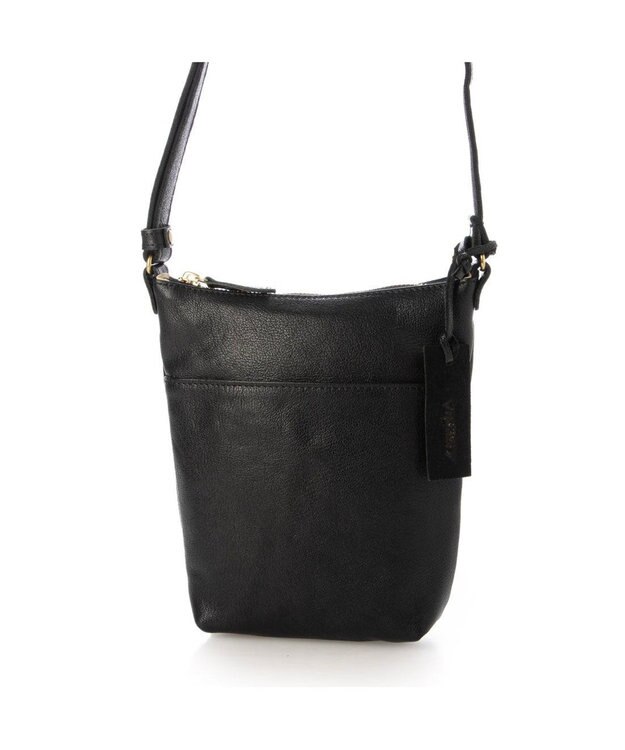 UNBILLION アトランタ ATLANTA / 牛革縦ミニショルダー ブラック