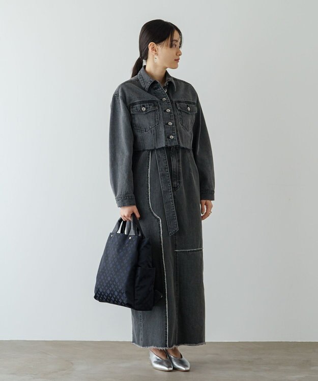 russet ナイロンジャガード2ハンドルリュックサック(SF-220) Black/Navy