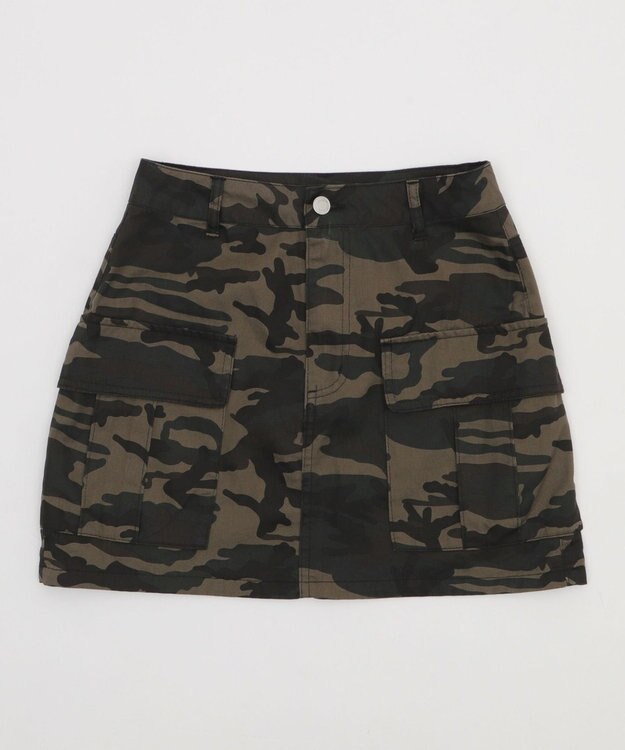 WEGO カーゴミニスカート 柄1