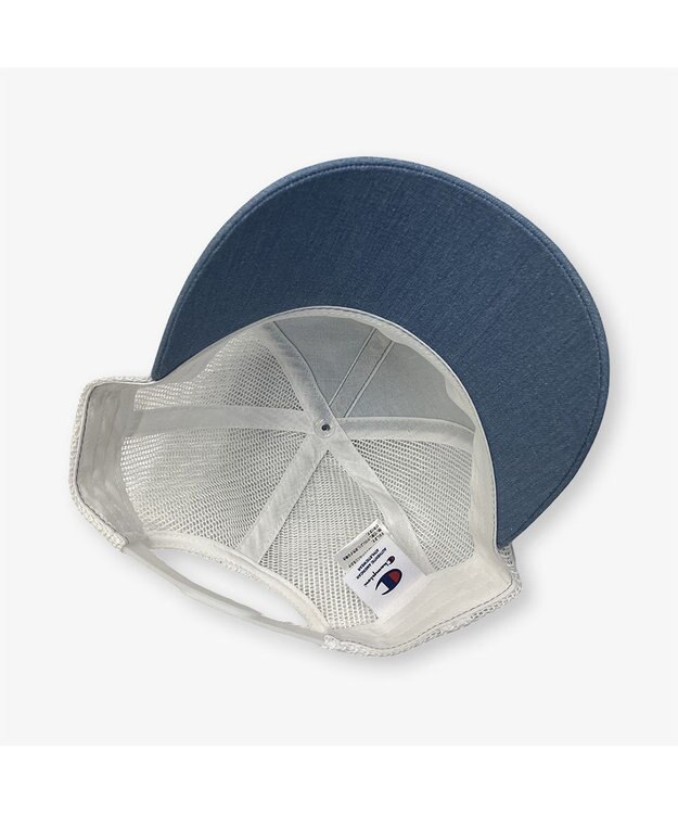 林八百吉商店 Champion  キッズ  ペイントメッシュキャップ サックス