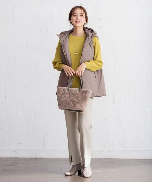 ANY 【撥水/洗える】ミノテックベスト モカ