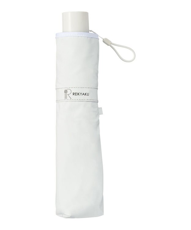 MOONBAT 【世界初の放射冷却素材】REIKYAKUパラソル ラディクール 折りたたみ傘 60㎝ 晴雨兼用 日傘 遮光100％ UV100％ 遮熱 ホワイト