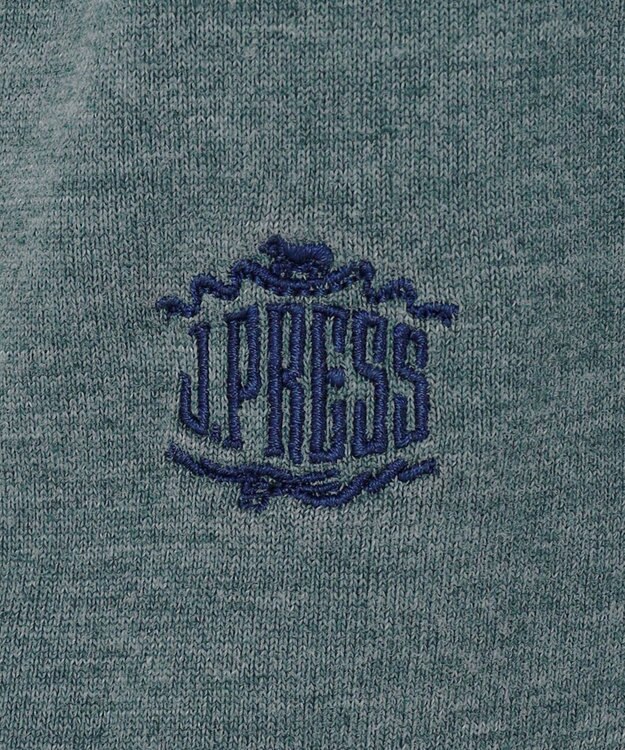 J.PRESS MEN 【KING SIZE】オーバーダイクルーネック Ｔシャツ グリーン系