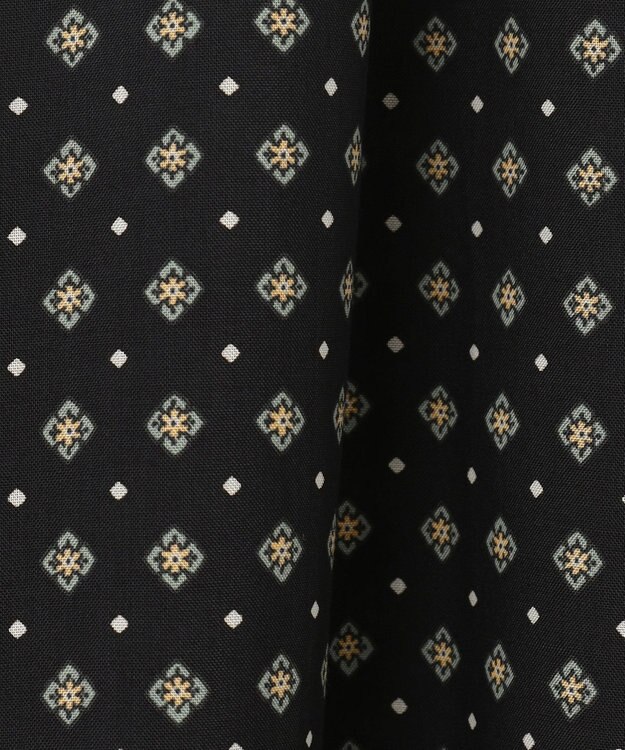 J.PRESS LADIES 【洗える】 ジオメトリック ワンピース ネイビー系5