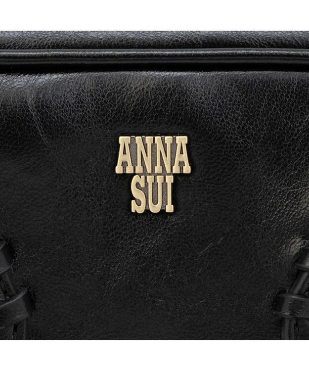 ANNA SUI ジーナ ハンドバッグ クロ