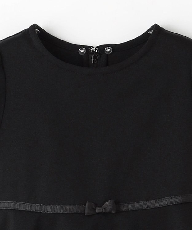 ANY KIDS 襟付きワンピース ブラック