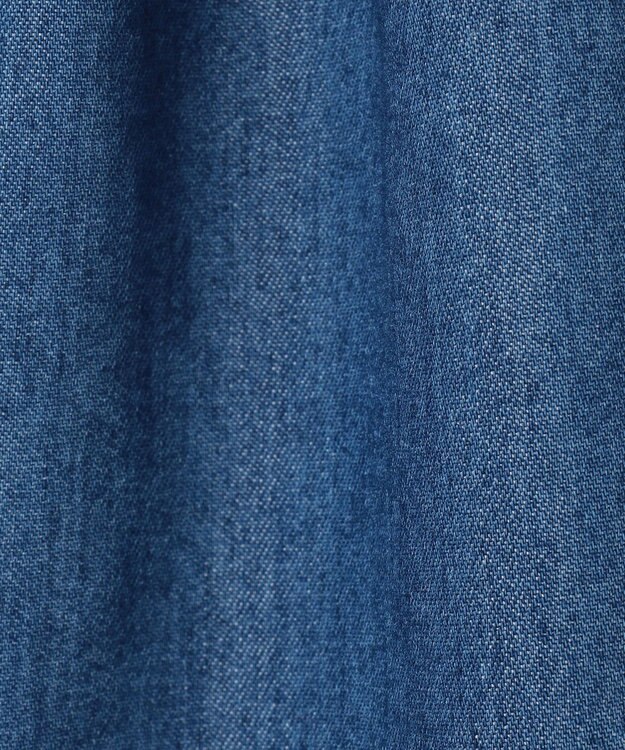 組曲 KIDS 【150-160㎝】レースコンビデニムワンピース ブルー