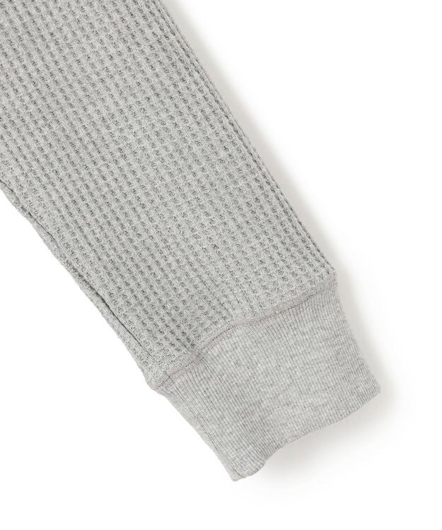 J.PRESS YORK STREET 【WOMEN】サーマルラウンドヘム ロングスリーブTシャツ ライトグレー系