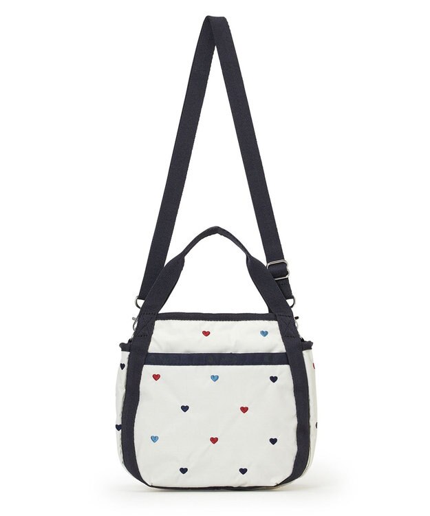 LeSportsac SMALL JENNI/トリコロールハートエンブロイダリー トリコロールハートエンブロイダリー