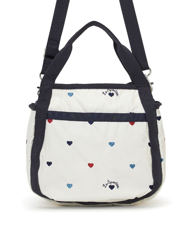 LeSportsac SMALL JENNI/トリコロールハートエンブロイダリー トリコロールハートエンブロイダリー
