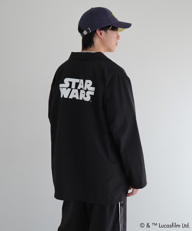 Green Parks ＳＴＡＲ　ＷＡＲＳ／バックプリントシャツ Black