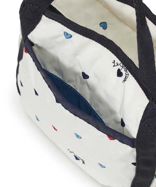 LeSportsac SMALL JENNI/トリコロールハートエンブロイダリー トリコロールハートエンブロイダリー