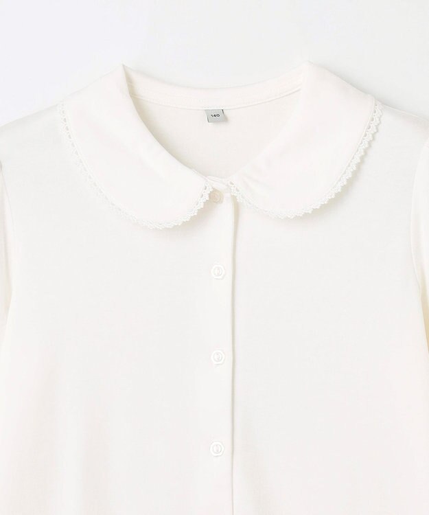 ANY KIDS 襟付きブラウス ホワイト