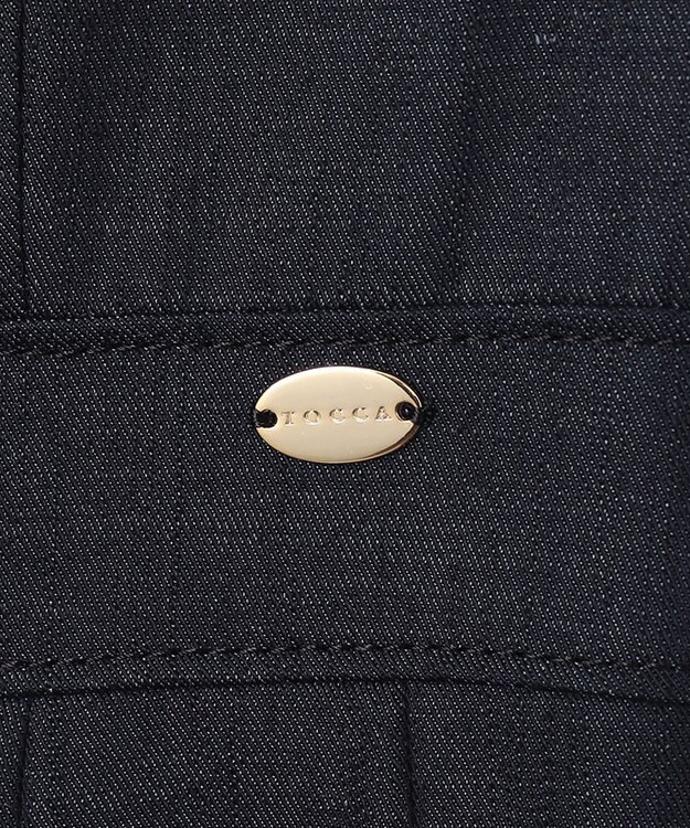 TOCCA 【洗える！】BLUE CIEL 長袖ドレス ダークネイビー系