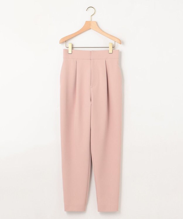 組曲 【洗える・ストレッチ】プランタンカラークロップド パンツ ピンク系