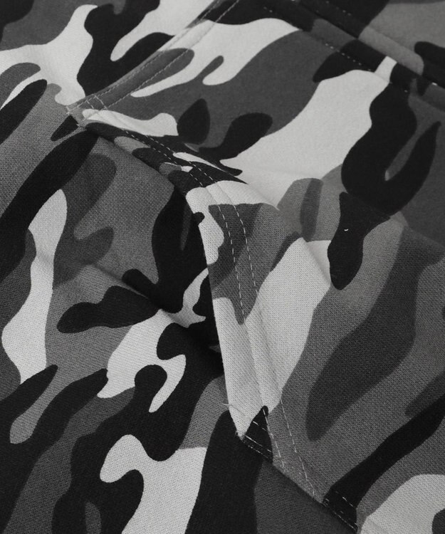 WEGO 【ユニセックス着用ITEM/MLサイズ展開】カモフラグラフィックZIPパーカー 柄2