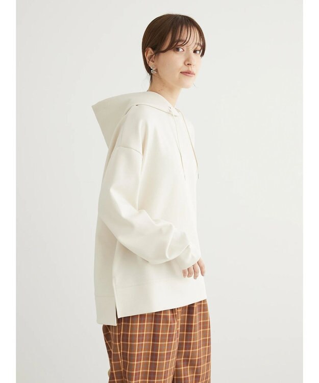 Green Parks Ｓｏｆｔ　Ｃｕｓｈｉｏｎ　ダンボールパーカー Ecru