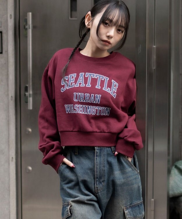 WEGO 裏起毛グラフィックスウェット 柄10