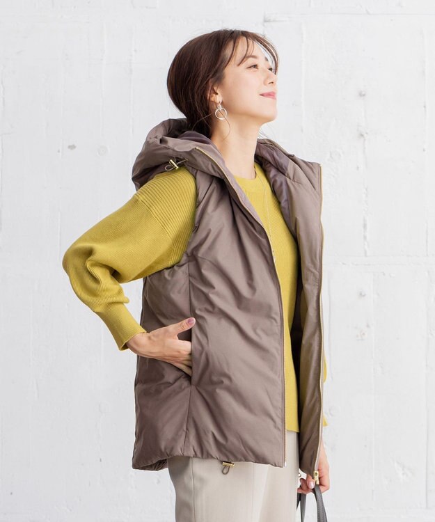 ANY 【撥水/洗える】ミノテックベスト モカ