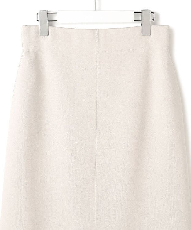 ICB L 【洗える】 シンセティックダブルフェイス ニットタイトスカート トープ系