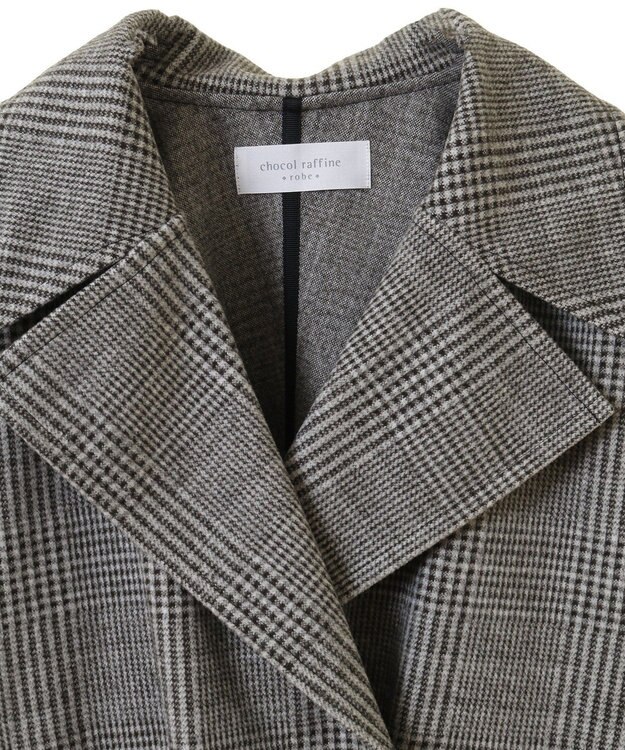 Green Parks オーバージャケットコート（グレンチェック） Glen Check