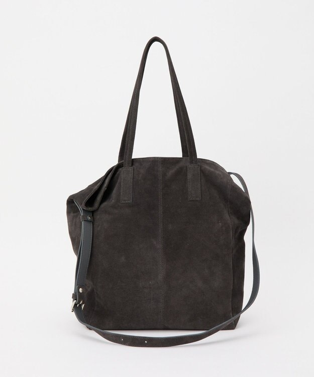 russet スエード2WAYトートバッグ(CE-1577) Gray