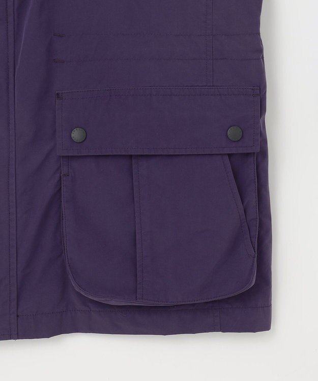 JOSEPH ABBOUD MOUNTAIN 【サスティナブル/ECO撥水/６ポケット/ライナードッキング対応】Pe/Nyピーチ マウンテンパーカー パープル系