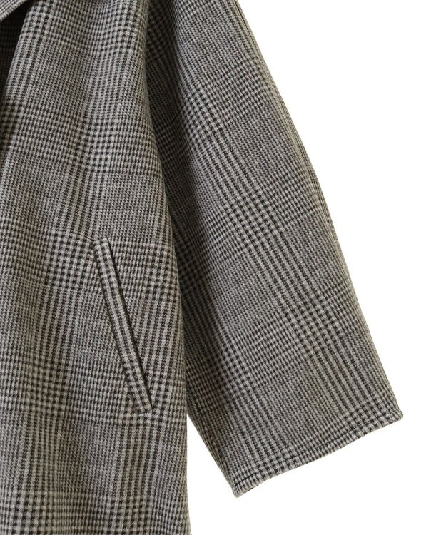 Green Parks オーバージャケットコート（グレンチェック） Glen Check