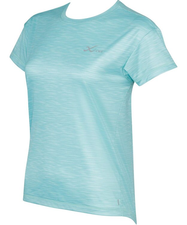 CW-X 【WOMEN】 CW-X アウター トップス 半袖 吸汗速乾 UVカット率90％以上 DLY135 /ワコール ターコイズ