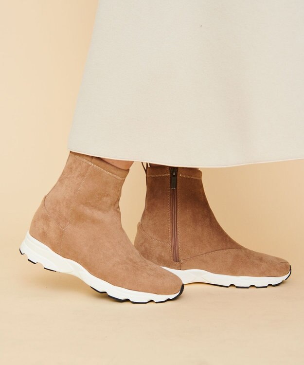 united bamboo スニーカーブーツ ベージュ系1