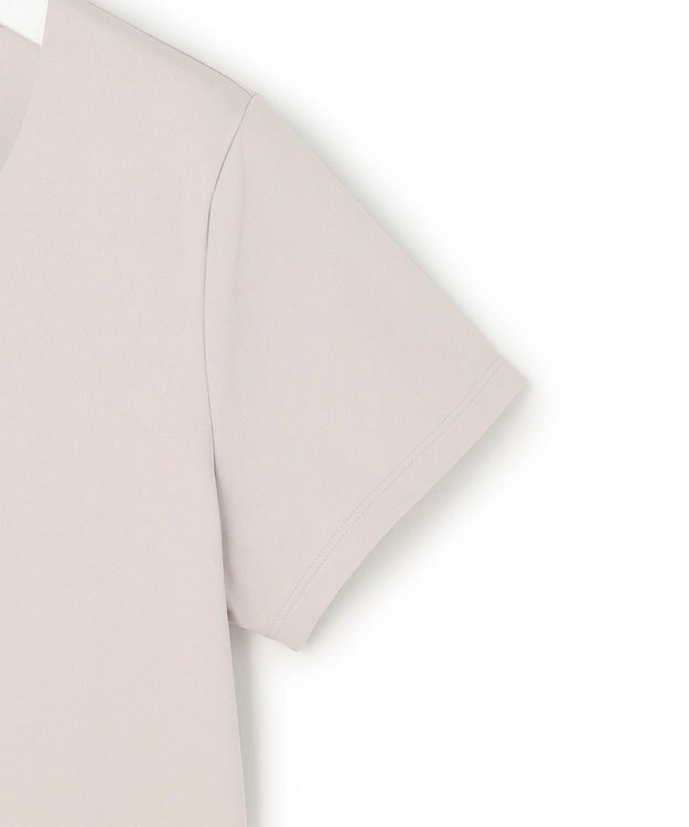 ICB スーペリアジャージー Uネック半袖プルオーバー ライトグレー