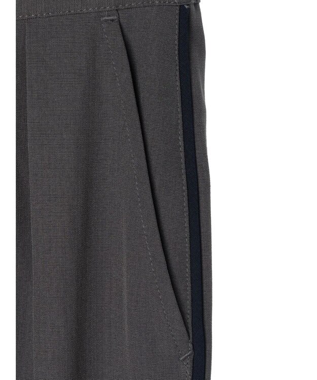 CRAFT STANDARD BOUTIQUE サイド配色パイピングパンツ Gray