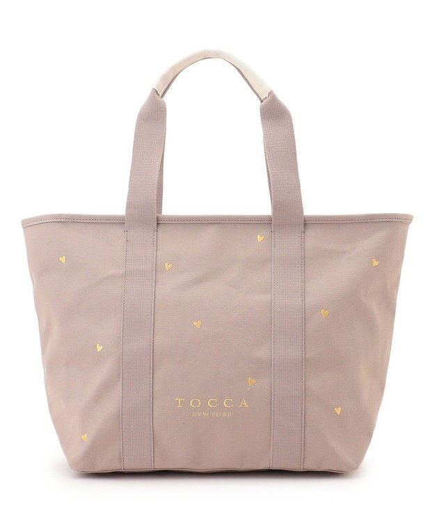 TOCCA 【chayさん着用・WEB＆一部店舗限定】LUCKY SHOWER TRAVELING TOTE トラベルキャンバストート ベージュ系
