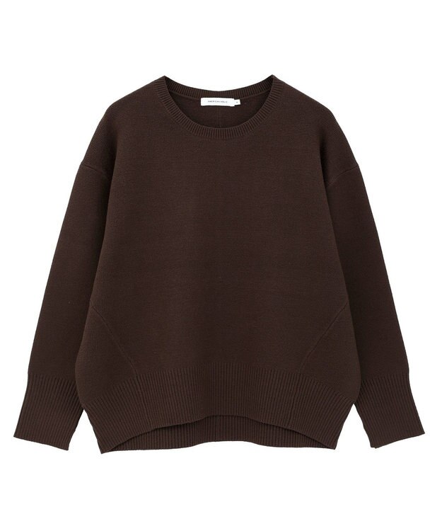 AMERICAN HOLIC バイパチ前振りニットプルオーバー Brown