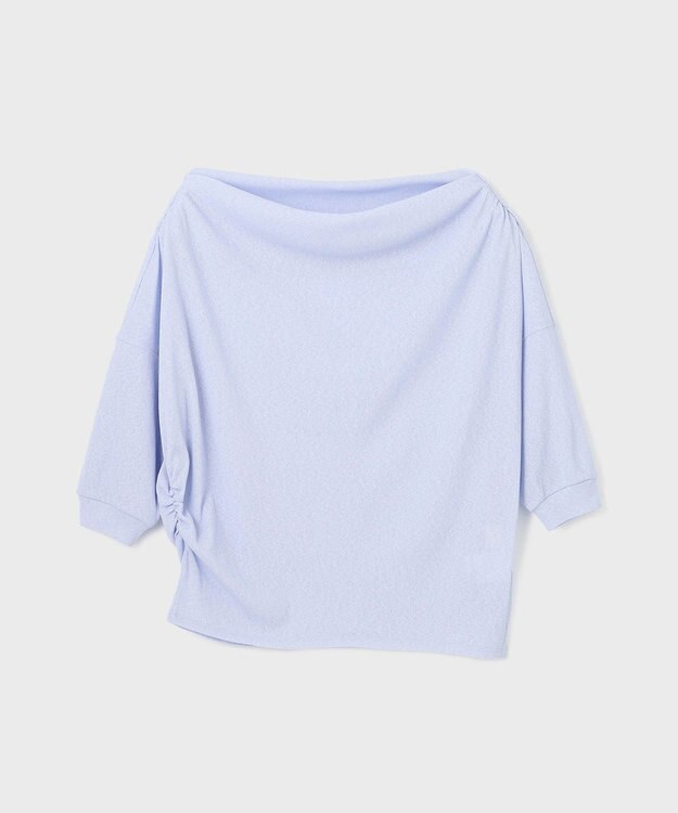 GRACE CONTINENTAL ドレープカットトップ ブルー