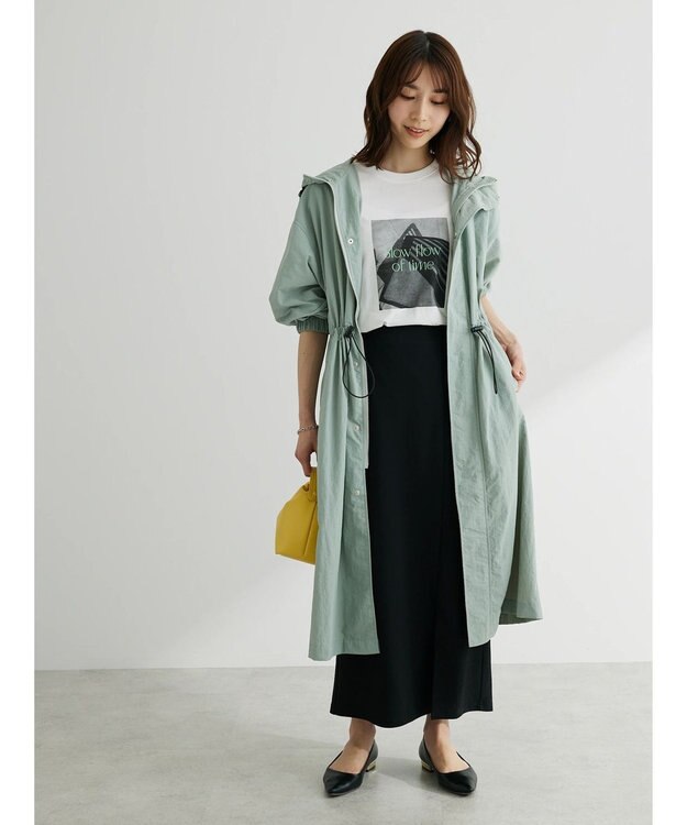 Green Parks フォトレギュラーＴシャツ Black