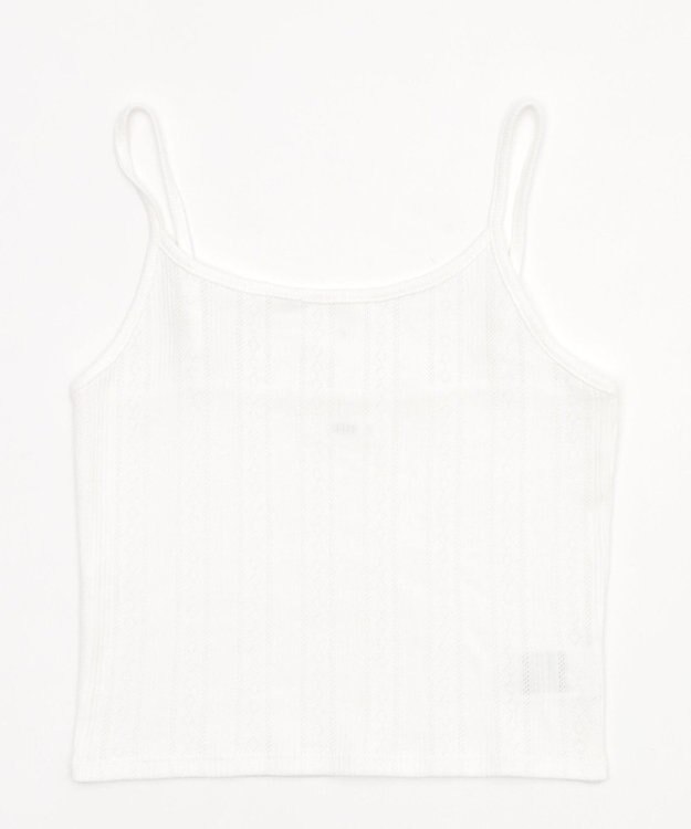 WEGO キャミセットリボンカーディガン オフホワイト