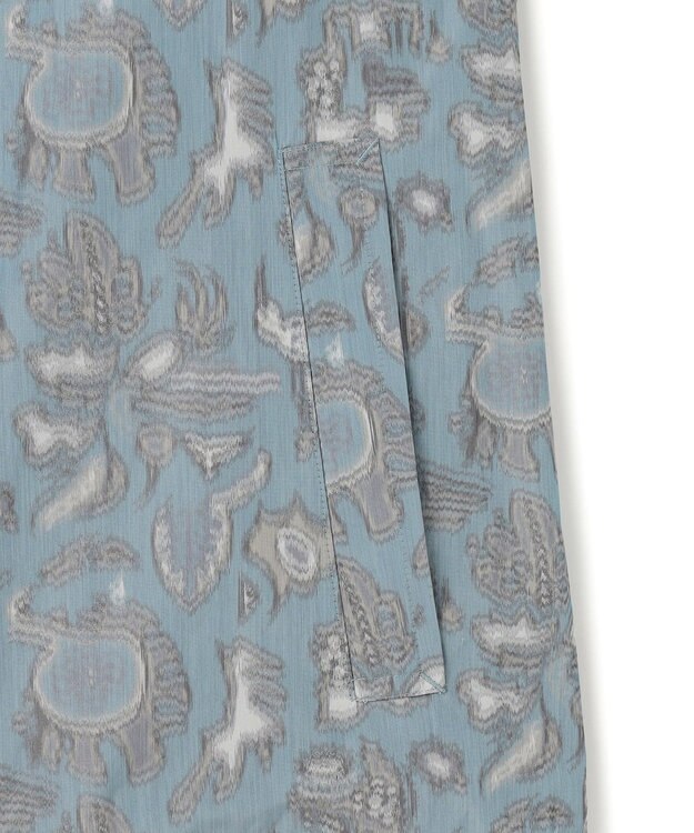 JOSEPH HOMME 【HIGH GRADE LINE】フォークアートカスリ　ジップアップブルゾン ダルブルー系5