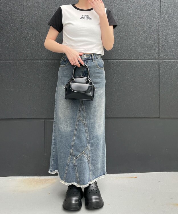 WEGO デザインプリントチビＴ 柄7