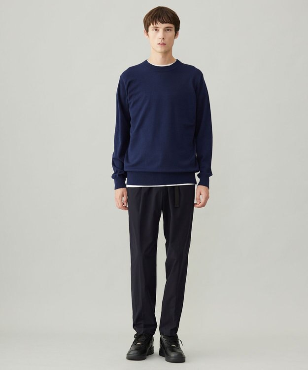 UNFILO MENS 【新色追加】FINE MOVE テーパードパンツ [24年商品] [新色]ネイビー